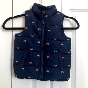 Toddler puffer vest.